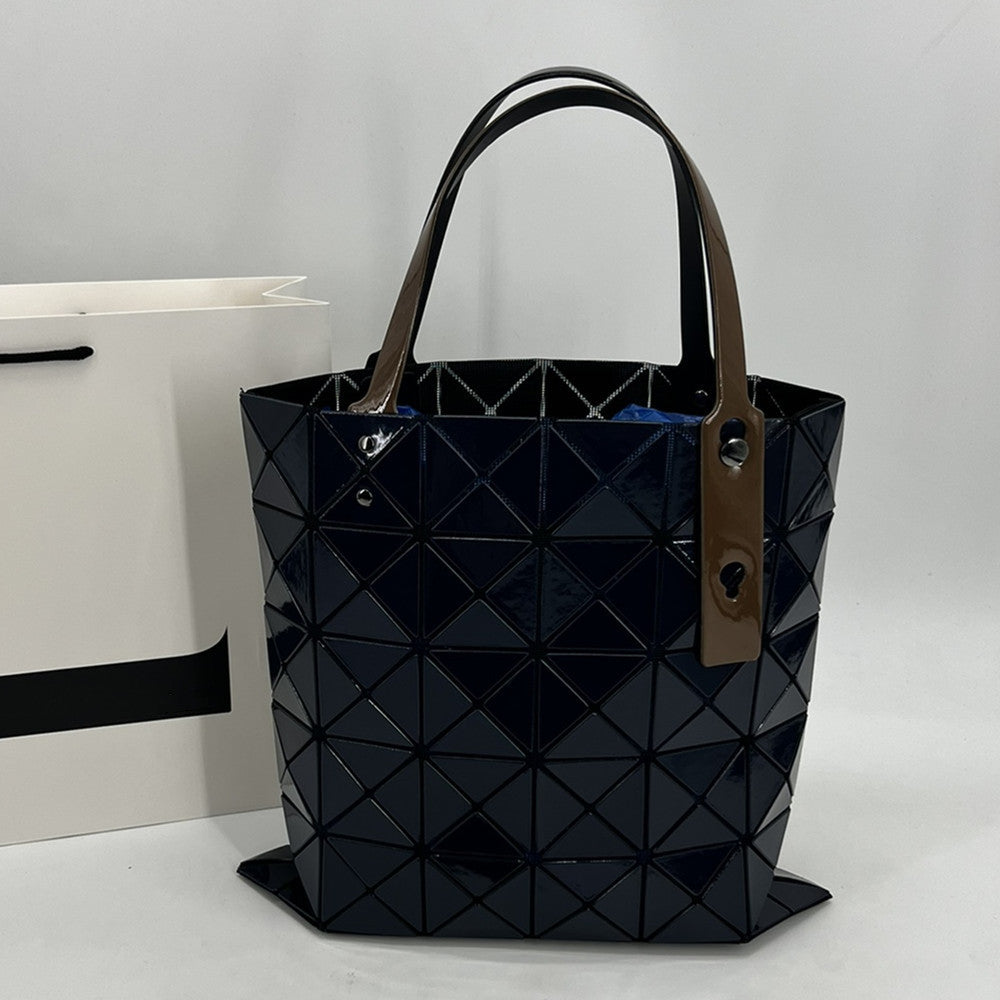 6 Grid Female Bag Shoulder Handbag Diamond Bag