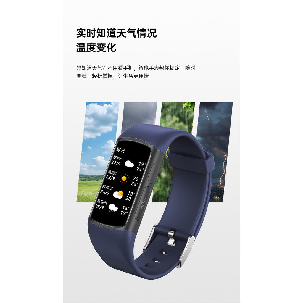 2024 New Style SPOVAN 1.47 Bluetooth Call Smart Bracelet Monitoring Adult ECG+PPG Blood Fat Urinary Acid Analysis Health Bracelet