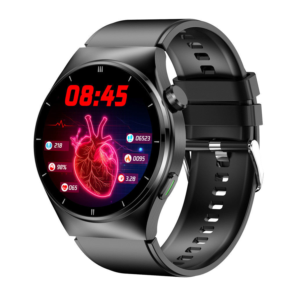 2023 New Style F320 Smart Watch Bluetooth Call Heart Rate Blood Sugar Body Temperature Blood Oxygen Healthy Laser Exercise Pedo