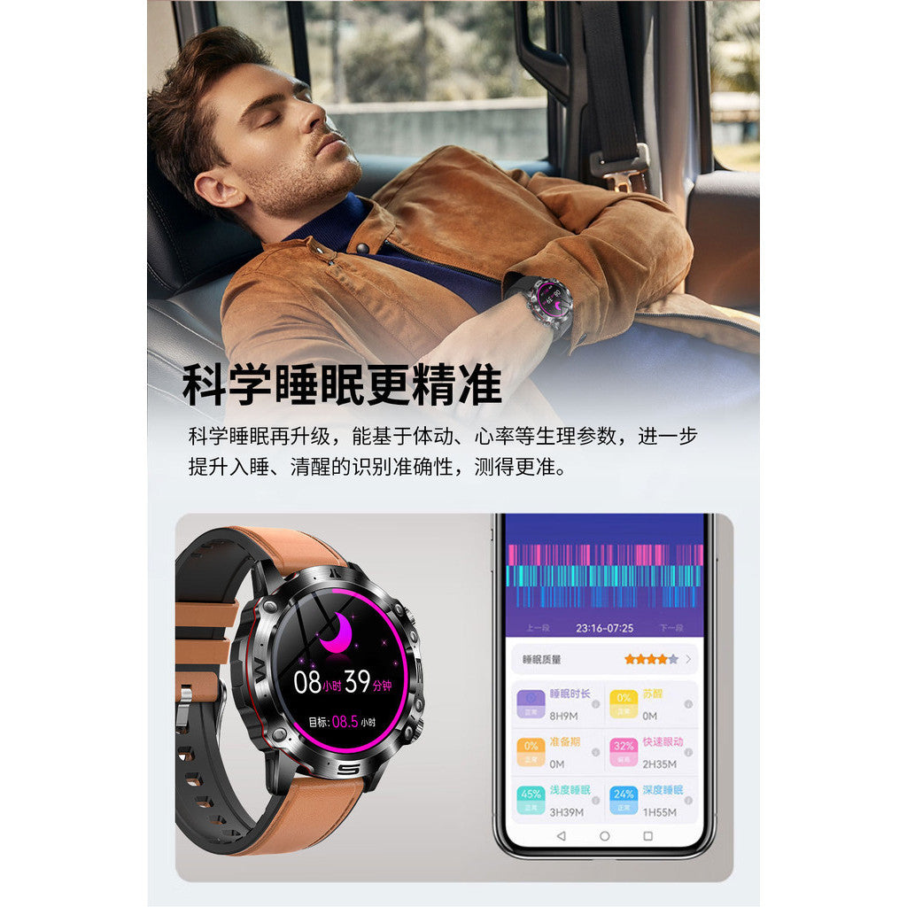 2024 New Style ET482 Smart Men's Watch Outdoor Sports AMOLDE HD ECG Bluetooth Call No Blood Sugar Men's Sports Watch