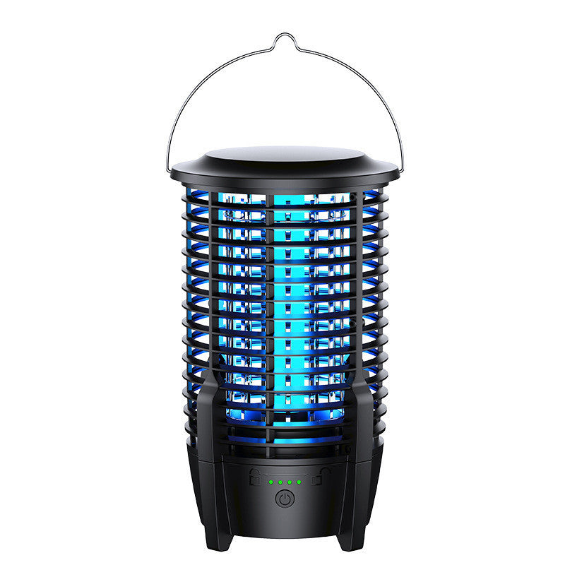 2024 New Style Starship Mosquito Killer Lamp Flytrap Household Outdoor Electronic Mosquito Killer Camping Lamp One