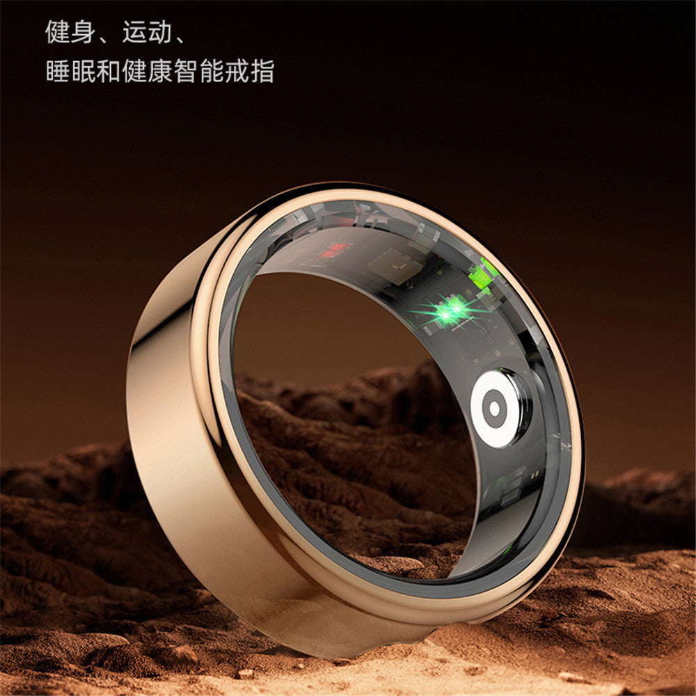 2024 New Style R02 Ring Healthy Blood Oxygen Sleep Heart Rate Step Monitoring Multiple Exercise Modes Photography