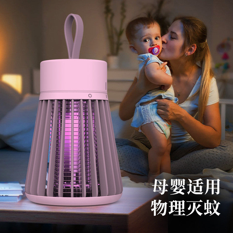 2024 New Style Household Mosquito Killer Lamp usb Mosquito Killer Silent Electric Shock Mosquito Killer Lamp Outdoor Physical Mosquito Trap