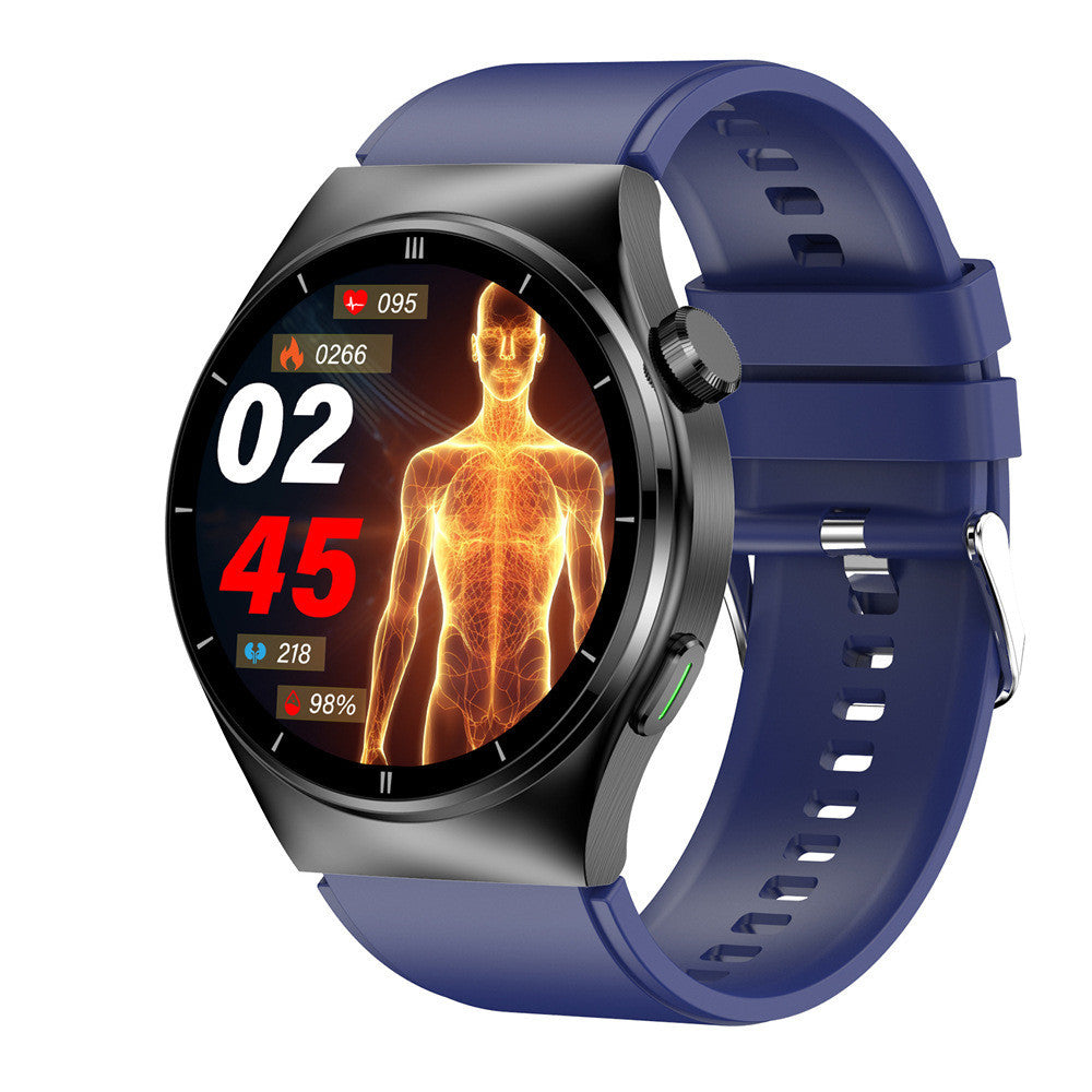 2023 New Style F320 Smart Watch Bluetooth Call Heart Rate Blood Sugar Body Temperature Blood Oxygen Healthy Laser Exercise Pedo