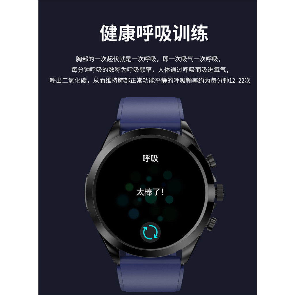 2024 New Style ET440 Call Men's Watch No Blood Sugar Heart Rate Blood Oxygen Body Temperature Monitoring HRV+ECG Men's Sports Watch