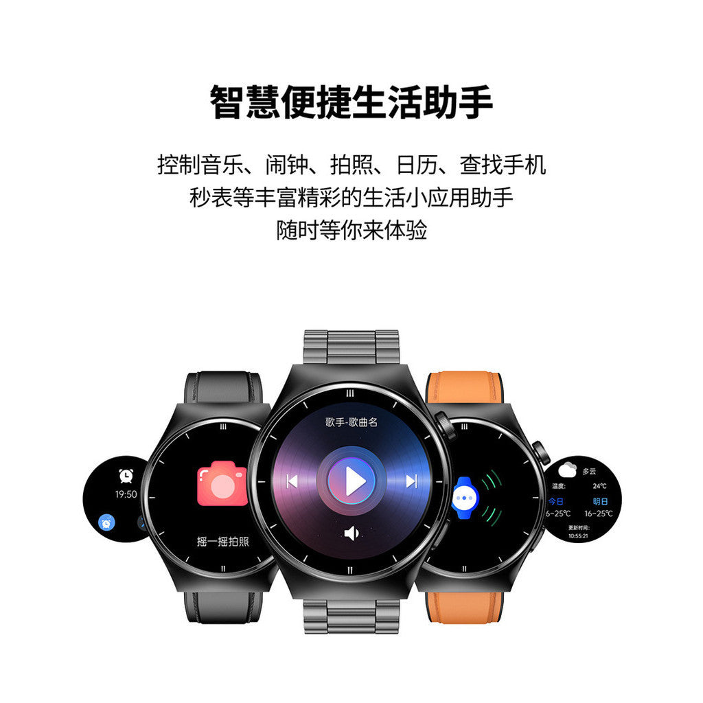 2023 New Style F320 Smart Watch Bluetooth Call Heart Rate Blood Sugar Body Temperature Blood Oxygen Healthy Laser Exercise Pedo