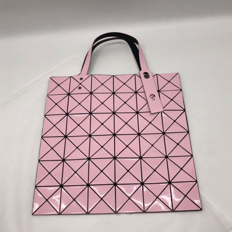 6 Grid Female Bag Shoulder Handbag Diamond Bag