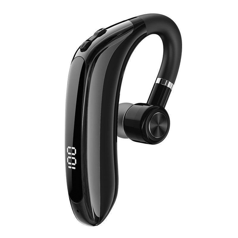 2024 New Style Bluetooth Headset Wireless Hanging Ear Type with Power Digital Display Universal ios Android Long Battery Life Noise Reduction