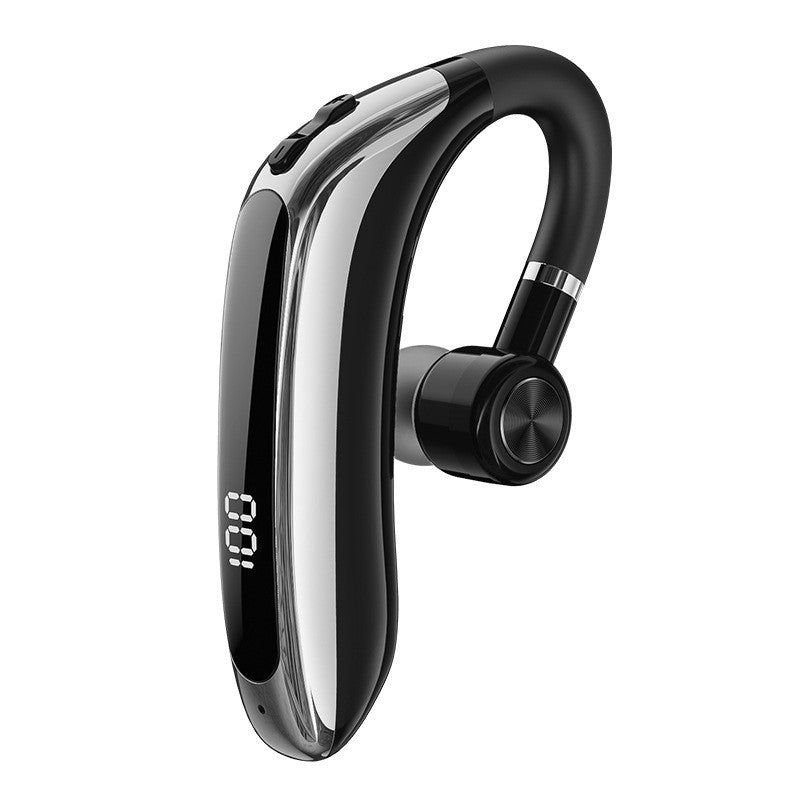 2024 New Style Bluetooth Headset Wireless Hanging Ear Type with Power Digital Display Universal ios Android Long Battery Life Noise Reduction