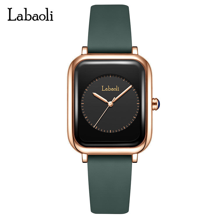 Abaoli Square Light Luxury Niche Hot-selling Simple All-match Waterproof Quartz Ladies Watch LA315