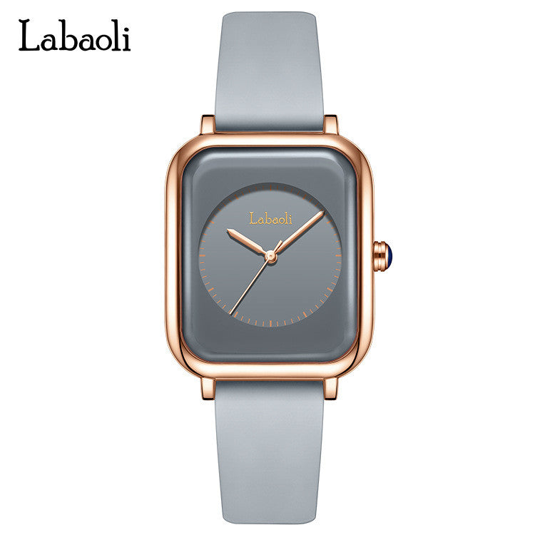 Abaoli Square Light Luxury Niche Hot-selling Simple All-match Waterproof Quartz Ladies Watch LA315